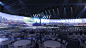 Sanofi corporate forum stage design on Behance