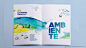 REN国际电力电网能源公司可持续发展清新水彩手绘企业宣传画册设计7