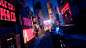 after effects animation  c4d Character Cyberpunk marvelous designer motion design octane pubg musicvideo