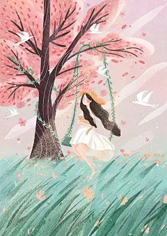 春暖花开的时候想见到你呀