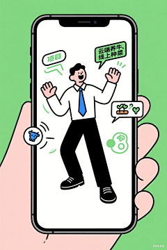JJin🍒采集到AI插画图片