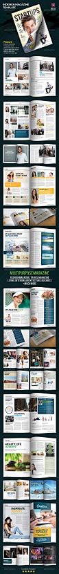 Indesign Magazine Template - GraphicRiver Item for Sale