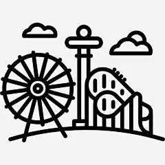 游乐园图标高清素材 公平 免费下载 页面网页 平面电商 创意素材 png素材