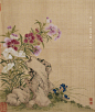 #万紫千红#展共计展出文物三百余件，置身展厅，完全被花木所围绕。只是，不知道面对这些令人眼花缭乱的花木的时候，能不能认出来都有些什么呢？我们选了一套清代画家邹一桂所绘的《花卉图》册，描绘细致而写实，大家来认一认！全部答对的前五位观众将分别获得展览同名明信片一套！。 ​​​​