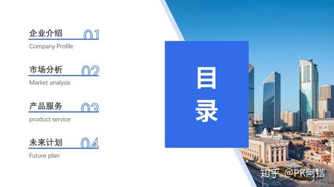 如何设计出高大上的PPT目录页？掌握这个...