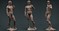 Male Écorché - Michelangelo's David, Kotaro Fukuda : Another pose version of ecorche project that I posted the other day.