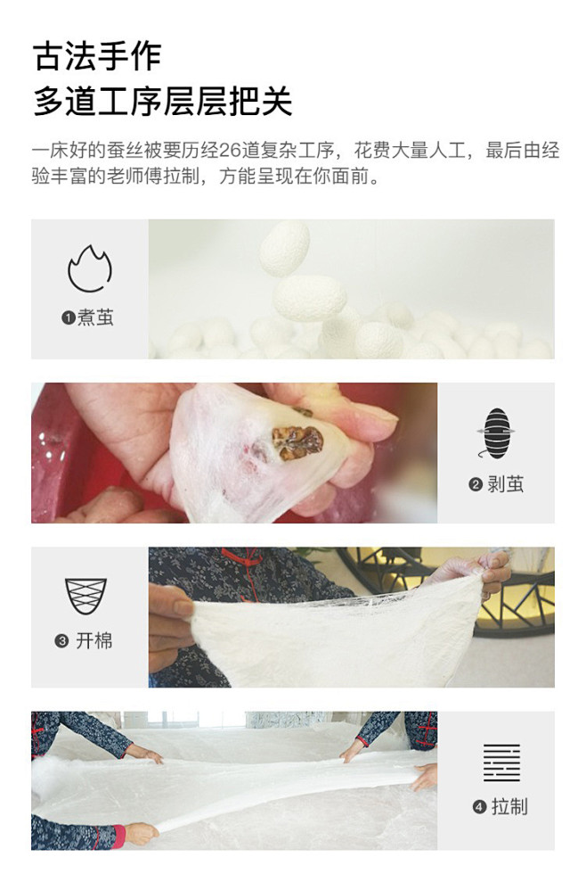 淘宝心选100%太湖纯桑蚕丝印花可水洗桑...