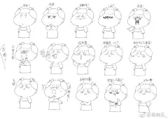 其实之前做吉祥#微信表情包# 的时候，画了很多，想着做出来其实也挺有意思的，无奈只有两只手，弄不过来了……新的一年慢慢来吧。 ​​​​