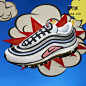 Nike耐克官方AIR MAX 97男子运动鞋耐克子弹头复古透气反光DX6057-tmall.com天猫