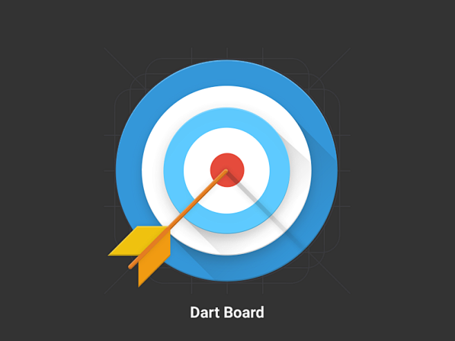 【新提醒】DART BOARD 扁平化风...