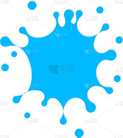白色,点状,水滴,淡水鱼,图标,商务,清新,环境,食品,溅
