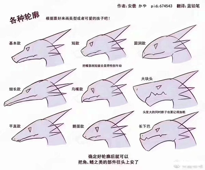 龙的画法
