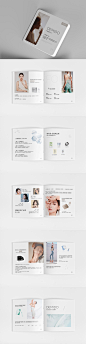 简约品牌产品画册方形手册-志设网-zs9.com