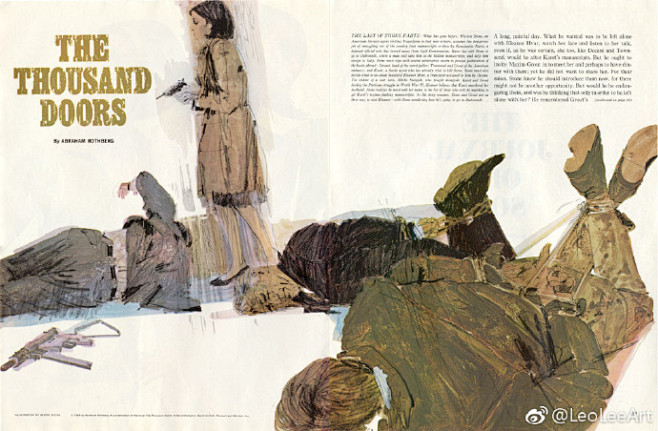Bernie Fuchs 书籍插画师的构...