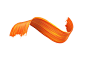 orange color branding  brandidentity VI Telecom brushstroke brush communication