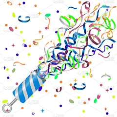 在彩色背景上射击闹剧
