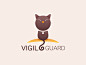 Vigil_Guard-Brand LOGO vigil cat sketch design logo vi