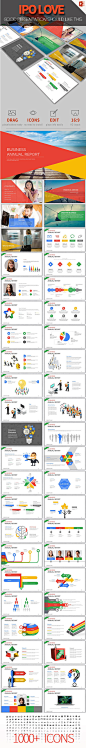 business annual report - Business PowerPoint Templates