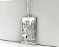 The Empress Tarot Card Necklace, Silver Tarot Necklace,Rider Waite Deck, Tarot Jewellery,Mystic Arts, Tarotcard necklace