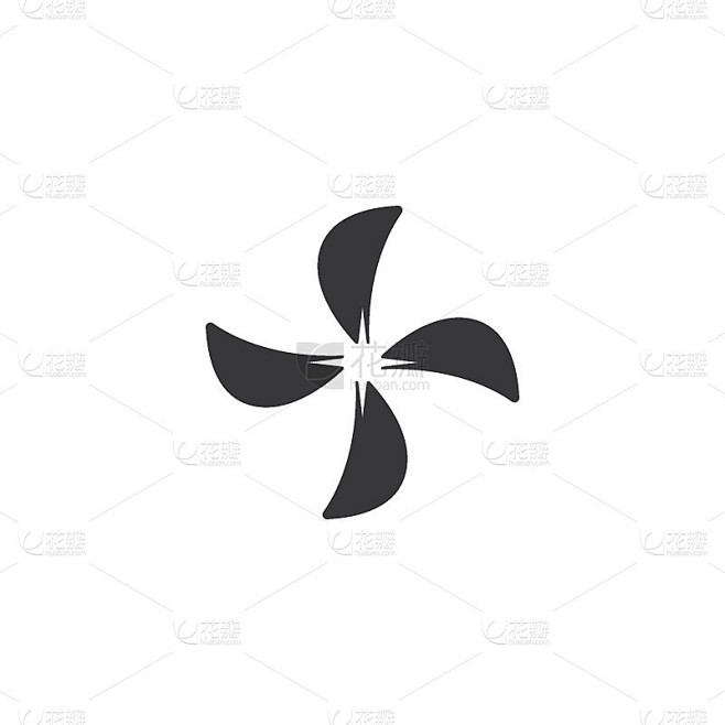 扇形矢量图标插图