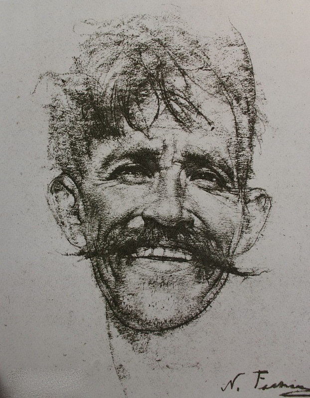 尼古拉·费欣素描画58幅_素描自学网