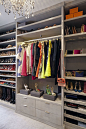 Fashion designer Monique Lhuillier​​ shows off her impeccably organized and super stylish closet: 