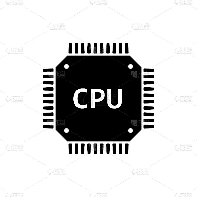 CPU图标素材-花瓣网