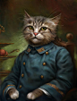 Dashing Portraits of Cats Dressed in Royal Attire - My Modern Metropolis #喵星人#