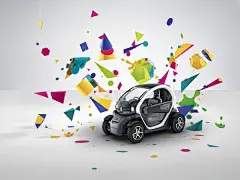雷诺Renault汽车插画运动-法国巴黎Le Creative Sweatshop插画师作品封面大图