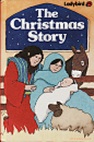 THE CHRISTMAS STORY Ladybird Book Christmas Series 8818 First Edition Gloss Hardback 1989