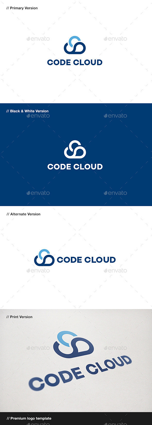 Code Cloud Logo - Sy...