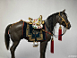 《藏督的金鞍》这是一套具有悠久历史的西藏传统马具，其中包括：鞍、箍筋、辔、兜带、马蹬、流苏马铃...这只绿松石镶嵌鎏金的马鞍制作于德格（Derge），该地区以金属工艺闻名于世。已知的晚期德格最著名的作品，是为西藏贵族Yuthok Tashi Dundrup （1906–1983）制作的金鞍，他于1942年担任藏区总督。@北坤人素材