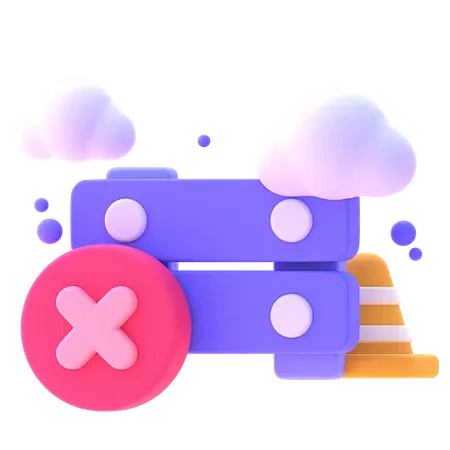 No Playlist  3D Icon