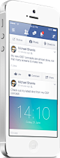 Facebook - iOS7 Redesign on Behance