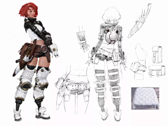 MIMA001采集到直用角色设计素体
