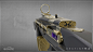 Destiny 2 : Raid  - SMG, Matt Lichy : A weapon I had the opportunity to work on.

Concept by Patrick Bloom.