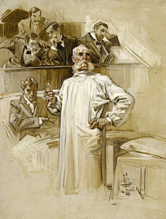 Lss--桥酥采集到B--欧美风--J.C.Leyendecker(美国)