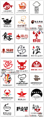 54快餐咖啡小面龙虾火锅餐饮公司品牌标志LOGO商标设计模板素材图-淘宝网
