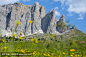 白云岩山脉
Dolomites mountains