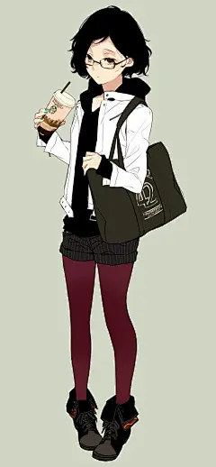 八张不错的女生插画分享 - 插画图片_插画师_插画壁纸_场景插画_yidodo.net - 意兜兜
