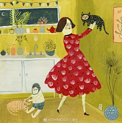 #三鹰堂功夫茶馆# 插画 | Esmé Shapiro ​​​​