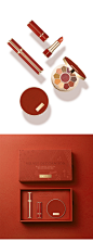 丝绒美妆套盒包装设计-古田路9号-品牌创意/版权保护平台