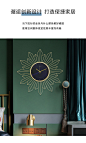 北欧轻奢艺术钟表客厅创意现代简约时钟个性大气家用时尚装饰挂钟-tmall.com天猫