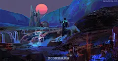 CG窝插画原画手绘板绘画游戏美术的照片 - 微相册