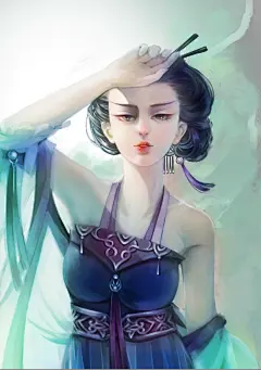 蓝铅笔/插画作品