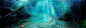 海洋,神秘,神秘世界,海底,化妆品促销背景,浪漫,梦幻,海报banner图库,png图片,网,图片素材,背景素材,3513705@北坤人素材