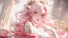 色彩缤果｜粉色恋情公主超美壁纸