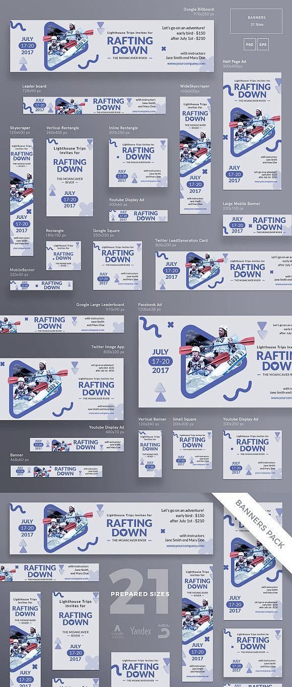 Banners Pack | Rafti...