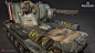 KV2_WH40K, Maxim Seredzich : Tank game model for World of Tanks. 
Full cycle from low poly to texturing.