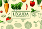 Leguda越南大叻蔬菜餐厅品牌视觉设计 设计圈 展示 设计时代网-Powered by thinkdo3